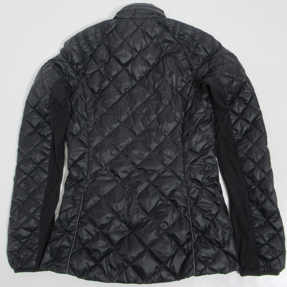 Lululemon Run: Turn Around Jacket Reversible Black Rulu, Goose Down Size 4 - Picture 7 of 12